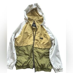 Zara Boys Green and Beige Jacket, Size 9-10
